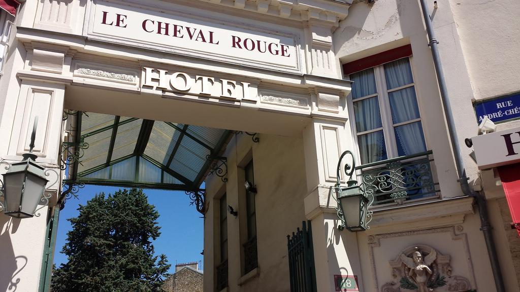 Hotel Du Cheval Rouge Versailles Exteriör bild